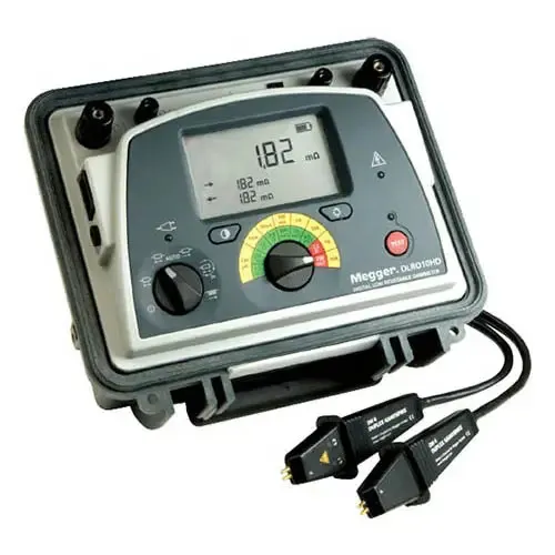 Тестер Megger DLRO10HD Digital micro ohmmeter Low resistance ohmmeter