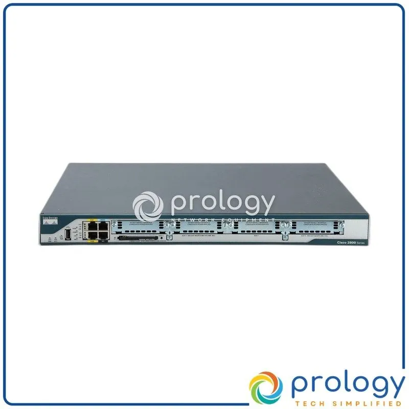 Маршрутизатор Cisco C2801-VSEC/K9 router w/PVDM2-8, Adv IP Serv, 64F/256D 6MthWt