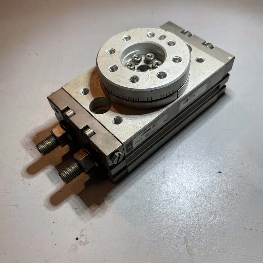 Поворотный стол SMC MSQB20A-F9BL Rotary Pneumatic Actuated Cylinder Rotary Table — фото лота 1