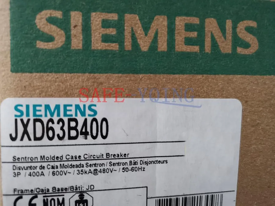Автоматический выключатель Siemens 400 Amp Circuit Breaker Sentron JXD63B400 3 P