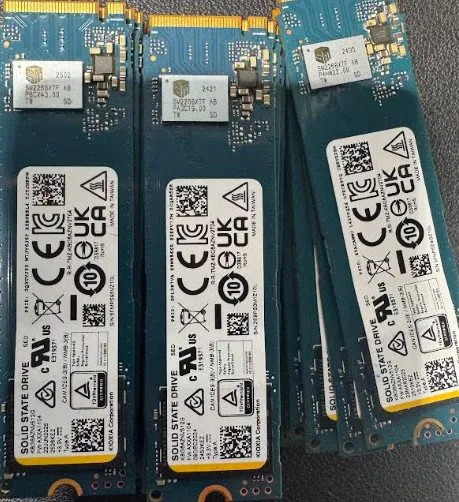 SSD-накопитель Kioxia M.2 512GB NVMe SSD 2280 (KBG6AZNV512G) SEE RESULTS!