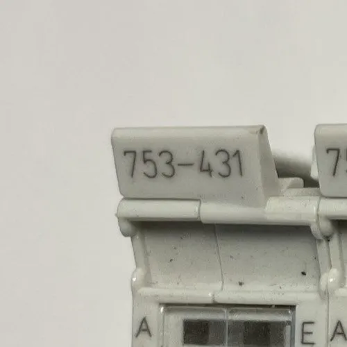 Модуль ввода-вывода Wago 753-431 8CH Digital Input I/O Module 24VDC CAGE CLAMP D