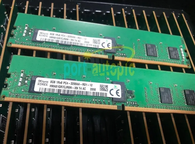 Модуль памяти SK Hynix 8GB 3200MHz DDR4 RDIMM PC4-3200AA RAM HMA81GR7CJR8N-XN