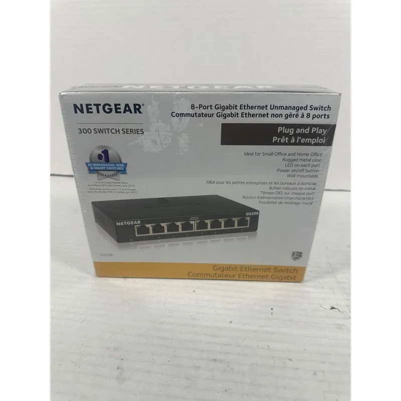 Коммутатор Netgear Prosafe GS308 300PAS 1Gbps 8 Gigabit Port Unmanaged Ethernet