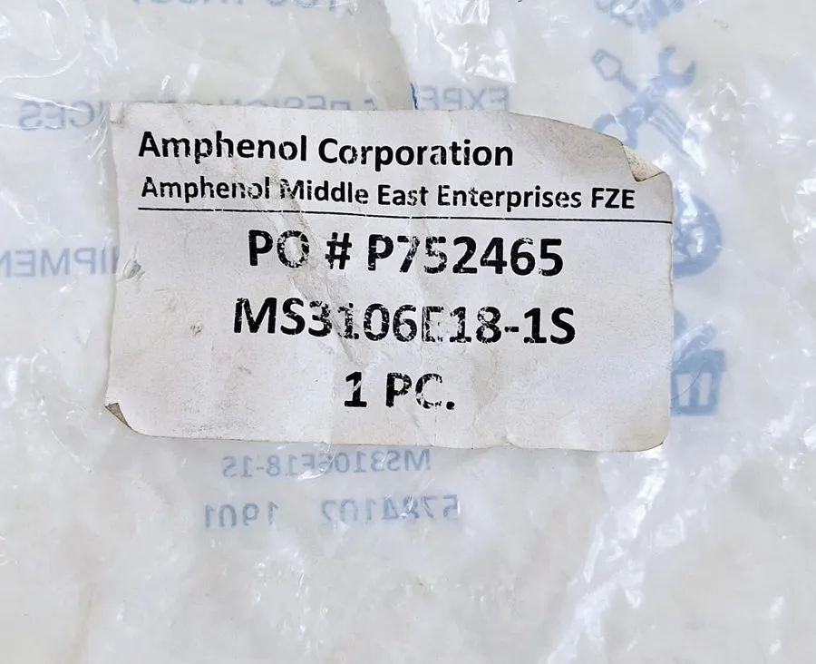 Разъём Amphenol MS3106E18-1S / Bendix 18-1 Connector
