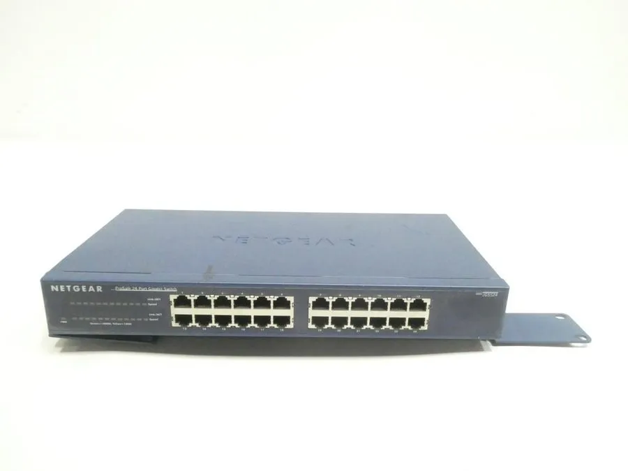 Коммутатор NETGEAR ProSafe JGS524 Plus 24-Port Gigabit Rackmount Switch