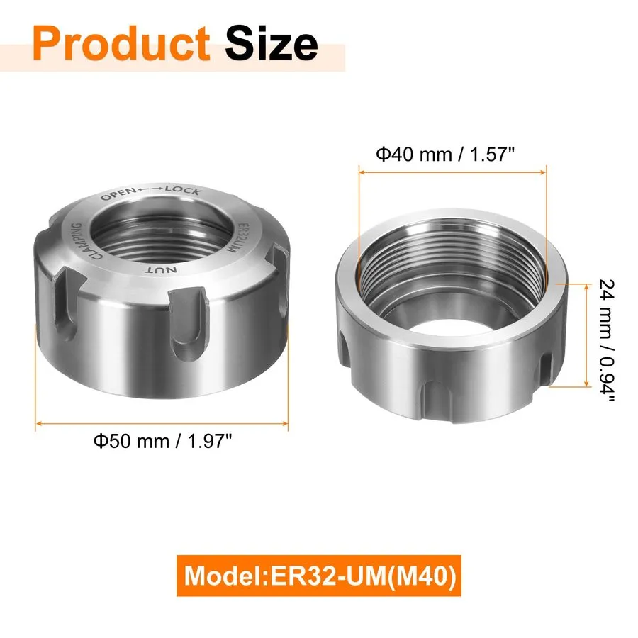 Патрон MTA5 ER32 Morse Taper Tool Collet Chuck Holder MT5 ER32UM Shank Lathe CNC — фото лота 1
