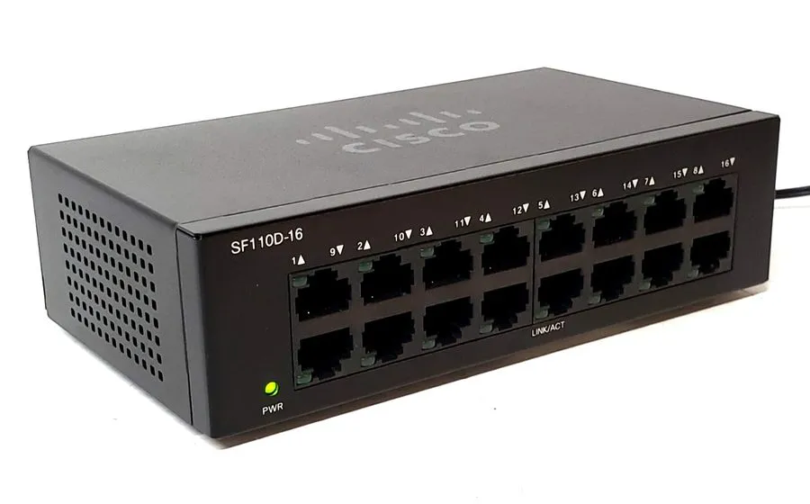 Коммутатор CISCO SF110D-16 16 Port Ethernet Desktop Switch