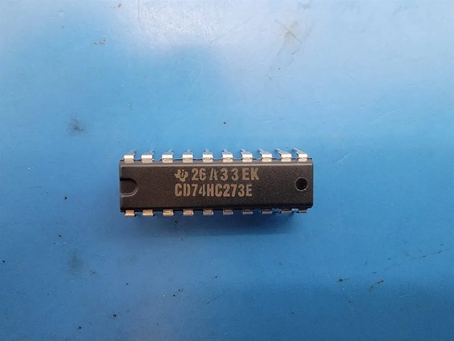 Микросхема CD74HC273E TEXAS INSTRUMENTS IC Logic — фото лота 2