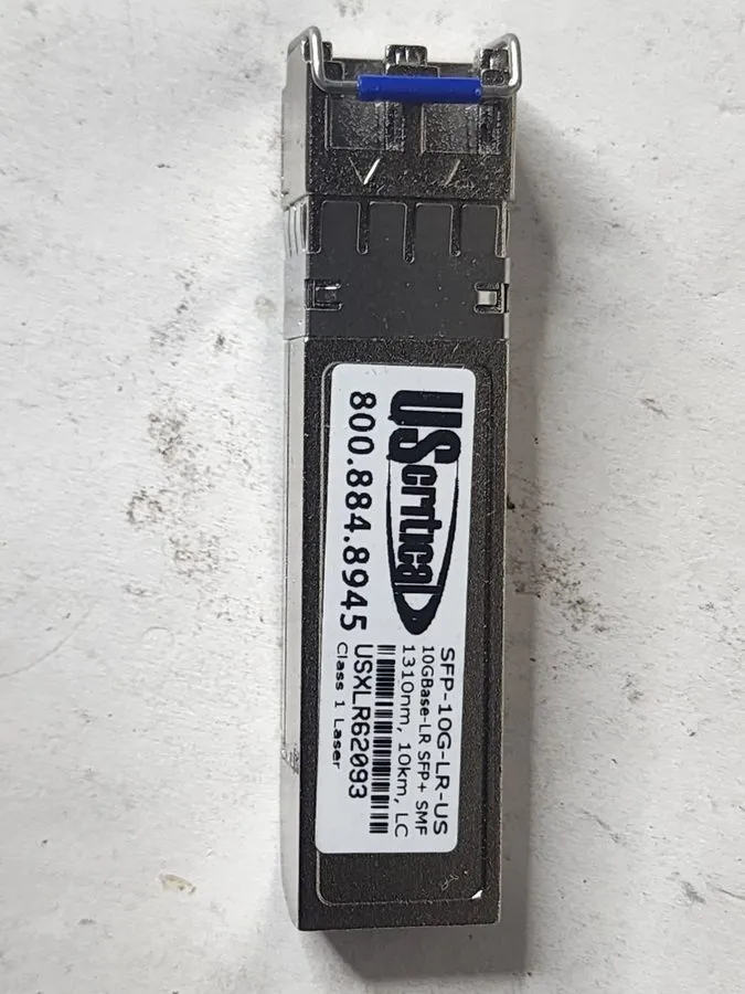 Трансивер US Critical SFP-10G-LR-US 10GBASE-LR 1310nm 10km SFP+ SMF Transceiver 