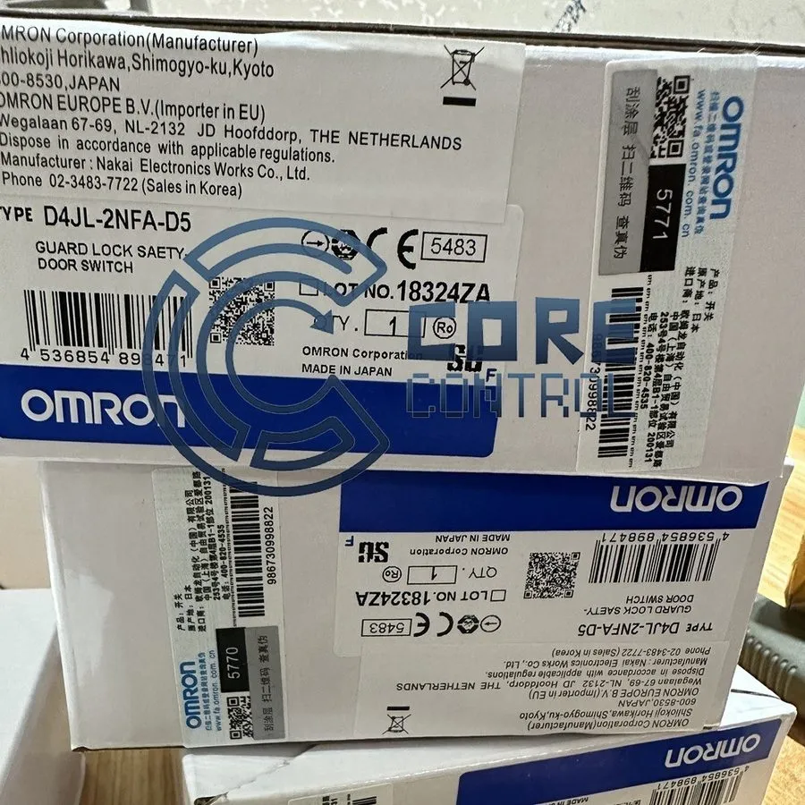 Коммутатор Electromagnetic lock safety door switch D4JL2NFAD5 Omron