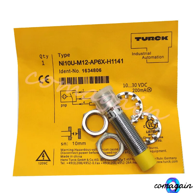 Датчик приближения Turck NI10U-M12-AP6X-H1141 Proximity Switch Sensor va