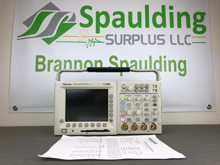 Осциллограф Tektronix TDS3054 500 MHz, 4 Channel, 5 GS/s Digital Oscilloscope CA
