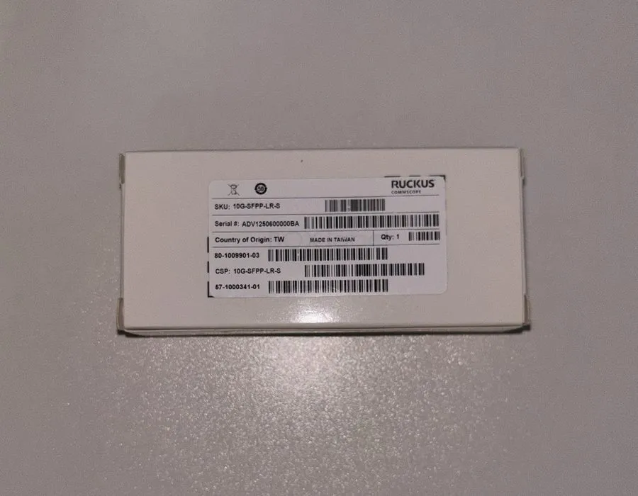Коммутатор Ruckus 10G-SFPP-LR-S SFP+ Transceiver Module — фото лота 1