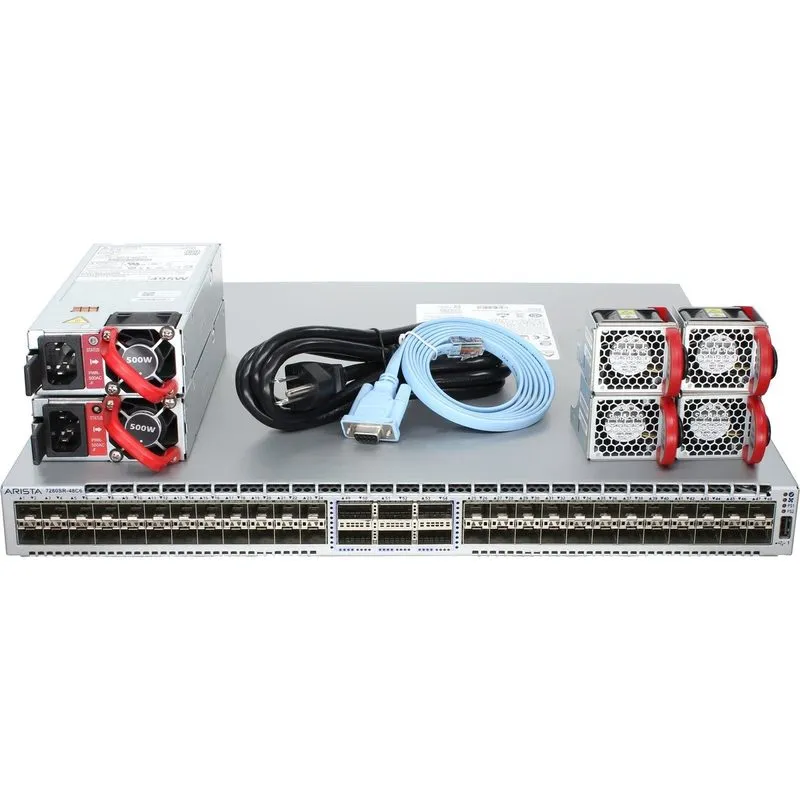 Коммутатор Arista DCS-7280SR-48C6-F Switch 48x 10Gb SFP+ & 6 x 100Gb QSFP28 Port — фото лота 1