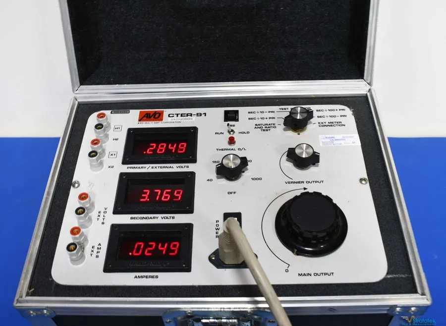 Тестер AVO Megger CTER-91 Current Transformer Test Set Current Excitation Calibr