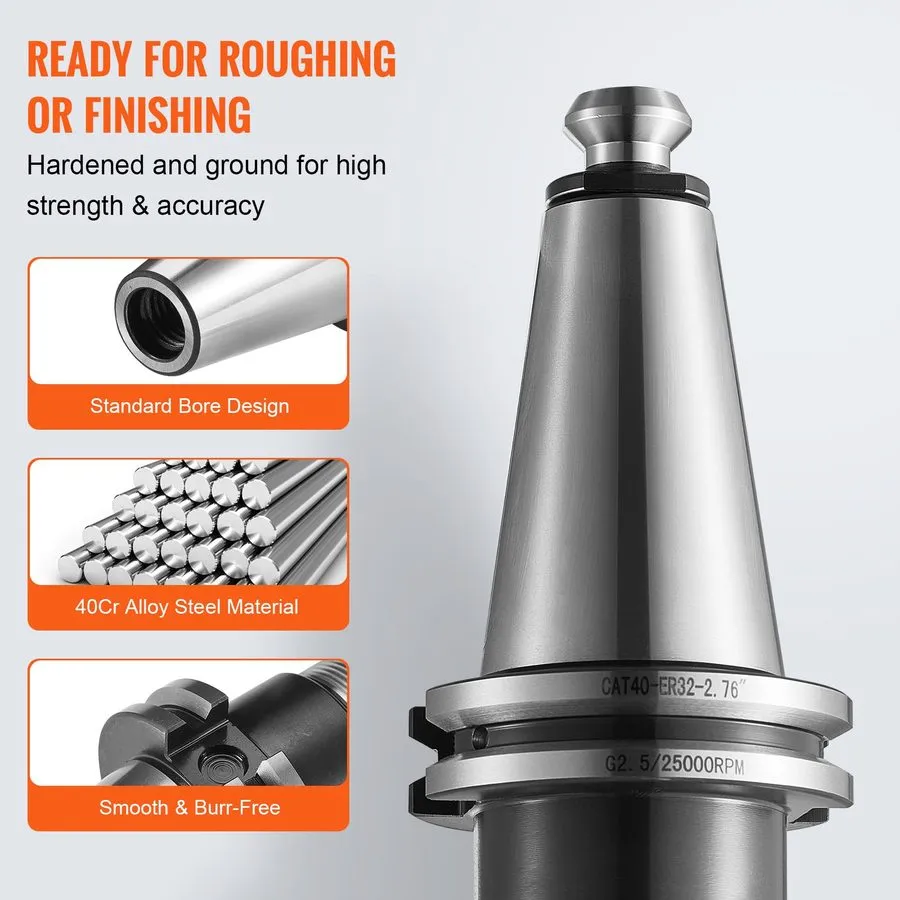 Режущий инструмент VEVOR CAT40 Collet Holder ER 16/32 Collet Chuck Set SLN FMB E