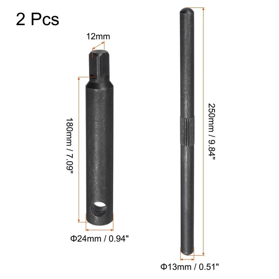 Режущий инструмент Lathe Chuck Wrench, 12mm Square Head Key Spanner Tool, (L180x — фото лота 1