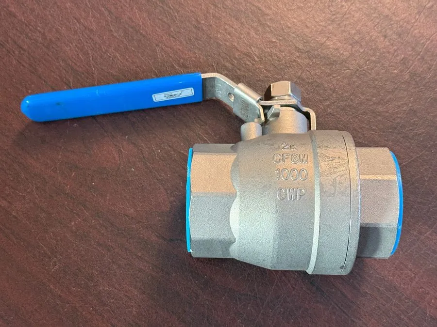 Клапан FNW FNW200AK 2" Ball Valve Stainless Steel CF8M 1000 CWP Full Port