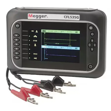 Искатель повреждений кабеля MEGGER CFL535G Time Domain Reflectometer,20V,IP54 30
