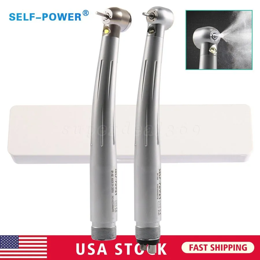 Стоматологический наконечник Dental Fiber Optic LED E-generator high speed handp