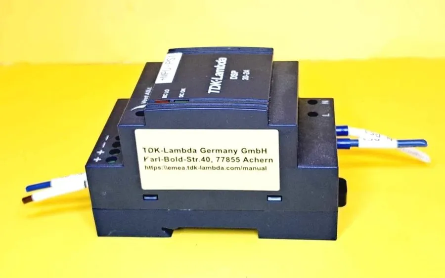 Блок питания TDK-LAMBDA DSP30-24 100-240VAC 47-63HZ 24VDC 30W AC/DC DIN RAIL POW — фото лота 1