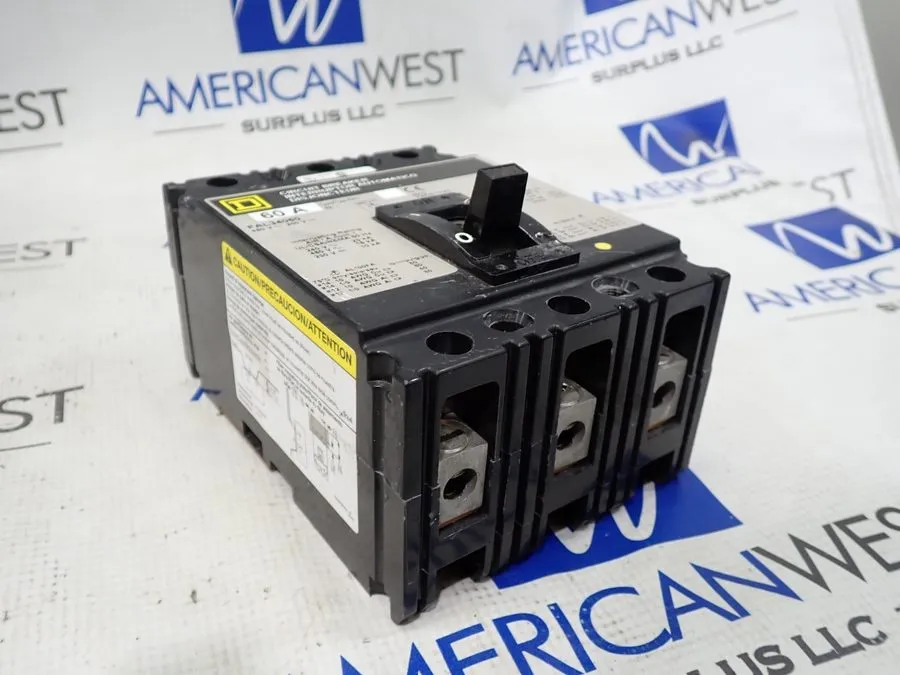 Автоматический выключатель Square D 60 Amp 18kA@480V Max Circuit breaker FAL3406