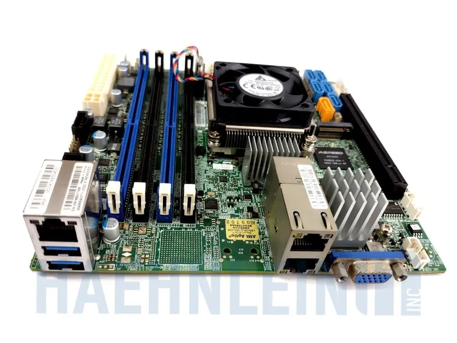 Материнская плата Supermicro X10SDV-4C-TLN2F motherboard Xeon D-1521 PCIe x16 10 — фото лота 1