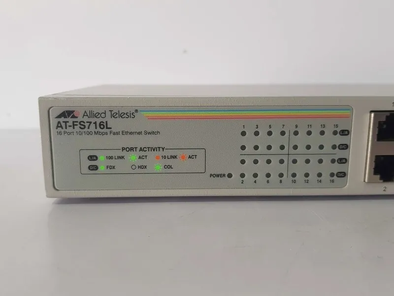 Коммутатор Allied Telesis AT-FS716L 16-port Ethernet Switch 100-240VAC