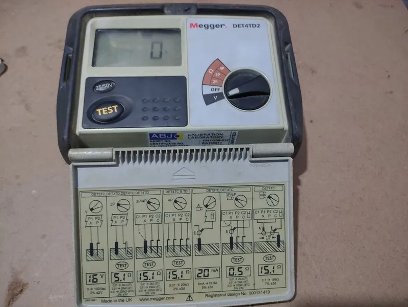 Тестер MEGGER DET4TD2