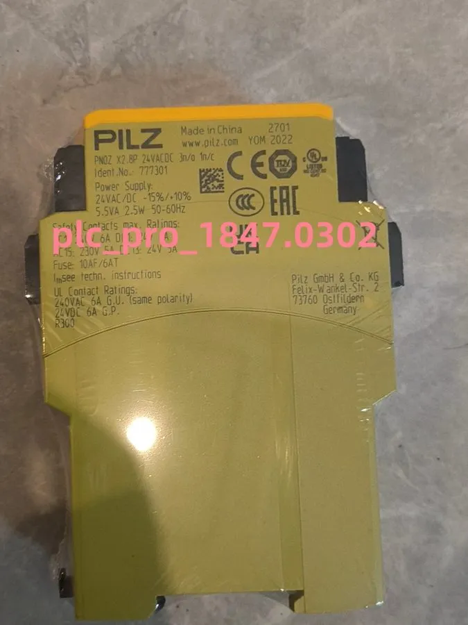 Реле безопасности Pilz safety relay PNOZ X2.8P 24VACDC 777301