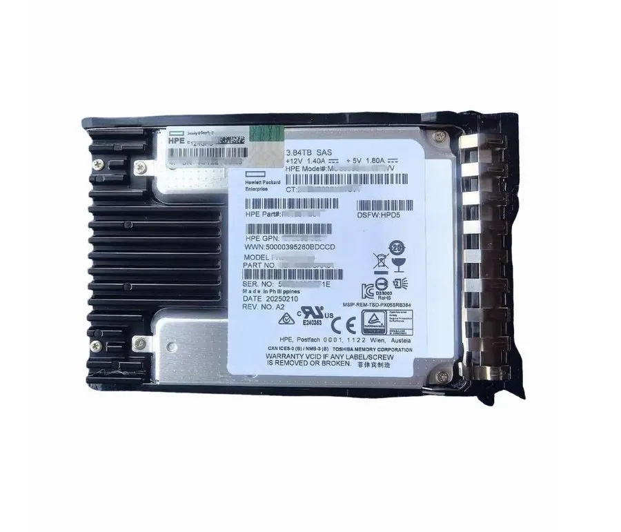 Сервер HPE 3.84TB SAS 12G 2.5" G10+ GEN11 Server SSD Replace P40512-B21 P41537-0