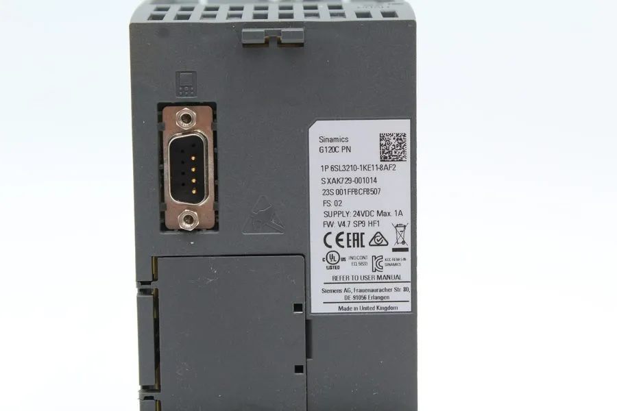 Привод Siemens 6SL3210-1KE11-8AF2 Sinamics Compact Frequency Inverter Drive
