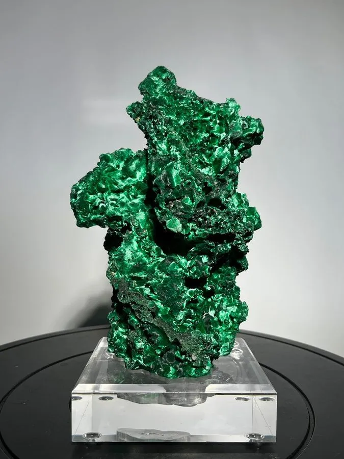 Лабораторный прибор 5.61LB High Grade Natural Acicular Needle Malachite crystal 