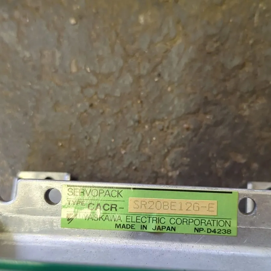 Сервопривод Yaskawa SERVOPACK CACR-SR20BE12G-E AC 3-Phase Digital Servo Drive 2k