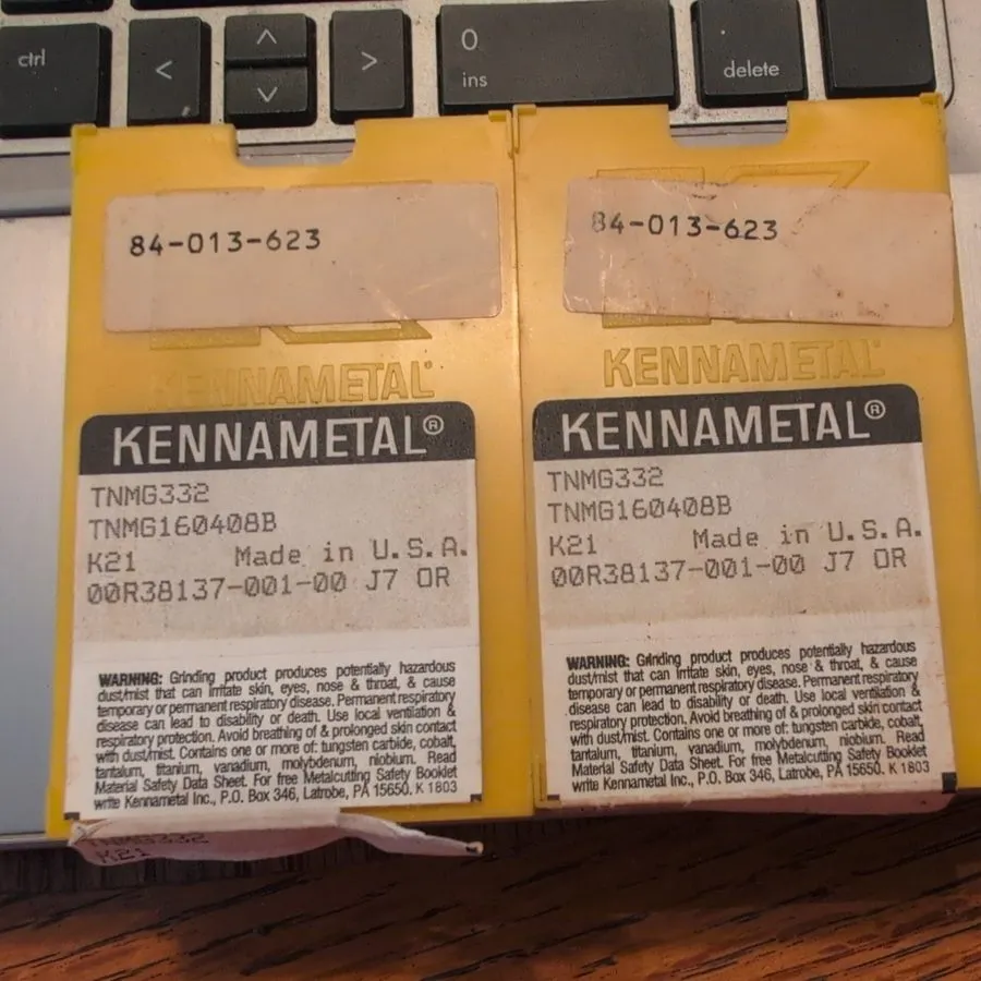 Режущий инструмент KENNAMETAL TNMG332 K68 Carbide Indexable Turning Insert TNMG  — фото лота 1