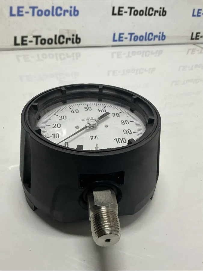 Трубопроводная арматура WIKA 9834834 Type 232.34 4.5” Pressure Gauge 0-100 PSI A — фото лота 1