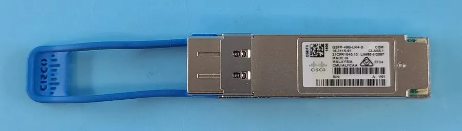 Трансивер CISCO QSFP-40G-LR4-S 40G 1310nm 10KM SMF LC Transceiver HOLOGRAM