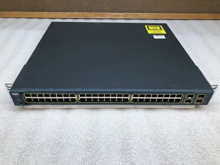 Коммутатор Cisco Catalyst 3560G WS-C3560G-48TS-S 48-Port Ethernet Switch *Non-Po