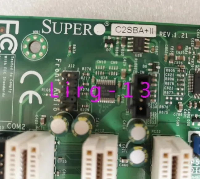 Материнская плата 1pc Supermicro C2SBA+II REV:1.21A motherboard G33T-SM3