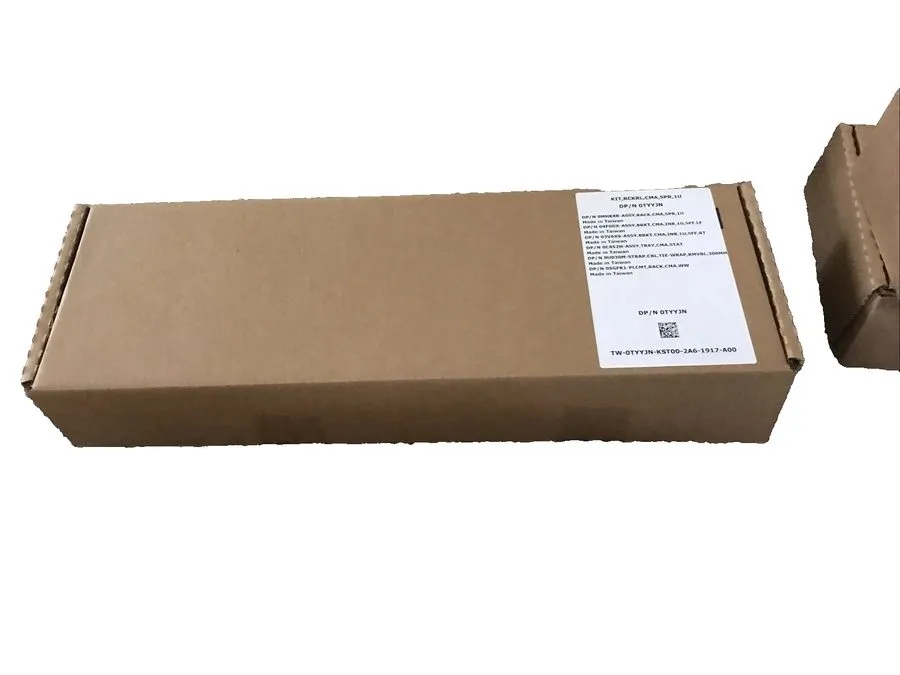 Стойка/шкаф Dell PowerEdge Mounting Rack Rail Kit RCKRL,CMA,SPR,1U DP/N 0TYYJN — фото лота 2