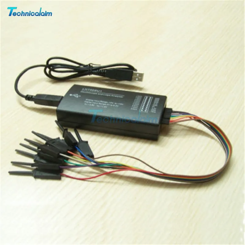 Осциллограф LHT00SU1 Logic Analyzer Virtual Oscilloscope I2C IIC SPI CAN Uart 2 