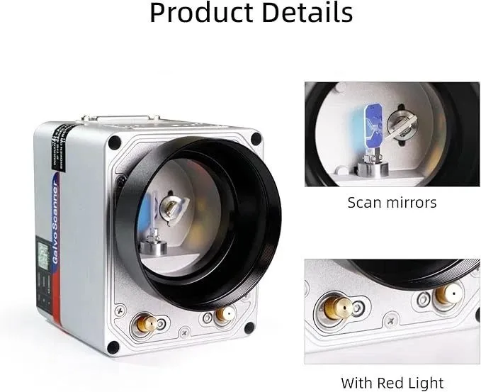 Лазерный маркиратор 355nm RC1001 Galvanometer Laser Scan Galvo Head