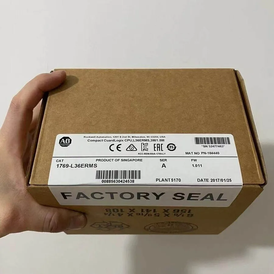ПЛК Allen Bradley 1769-L36ERMS SER A CompactLogix 3MB Motion AB