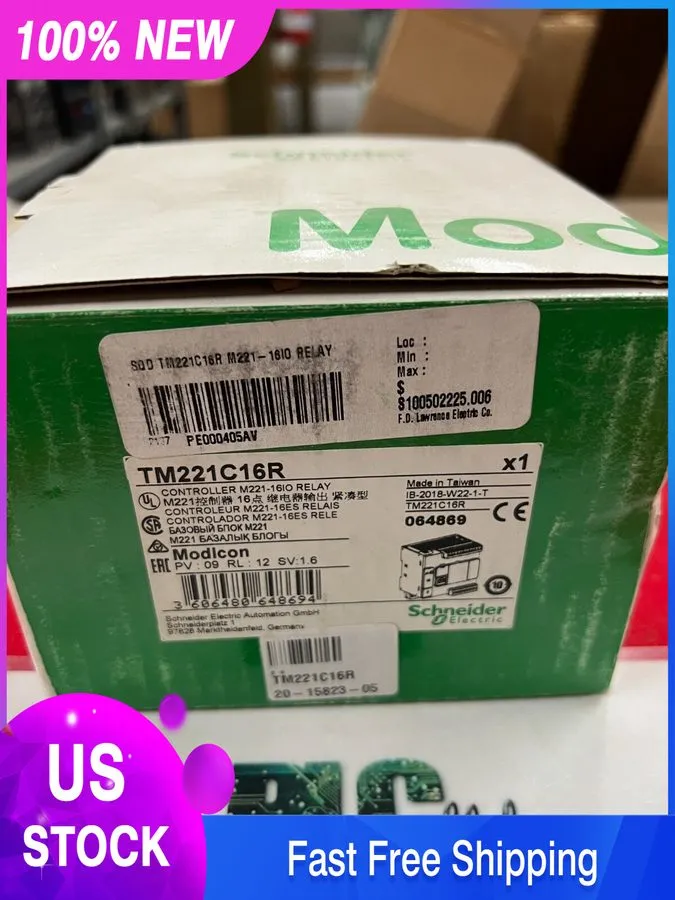 ПЛК Schneider TM221C16R Modicon M221 16I/O Relay Output PLC Controller