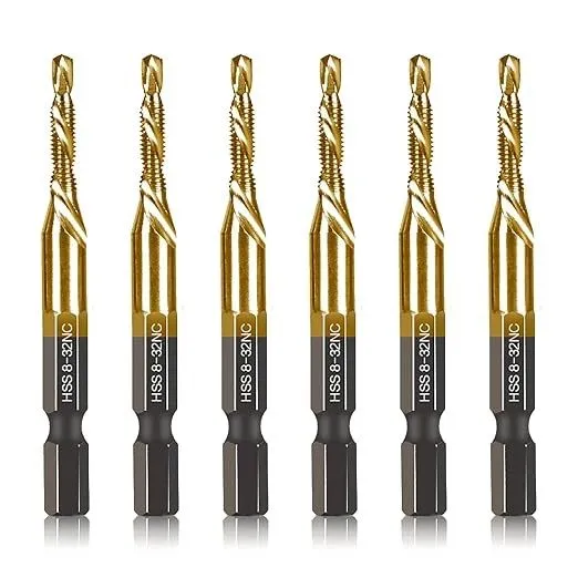 Режущий инструмент Kraftek 8-32NC Combination Drill and Tap Bit Set, Ultra TiAlN