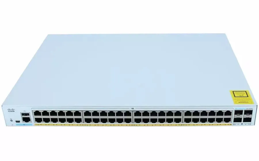 Коммутатор Cisco CBS250-48PP-4G 48 Port Gigabit PoE+ Smart Switch 195W 4x SFP