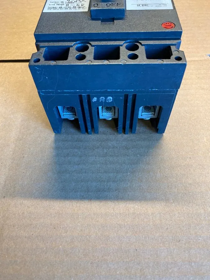 Автоматический выключатель GE TED134080 Circuit Breaker 80A 3P 480V AC 250V DC
