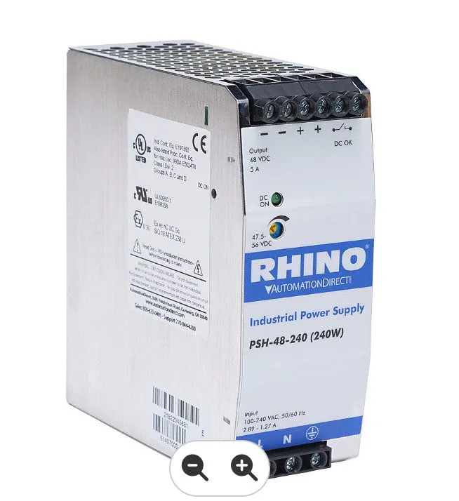 Блок питания RHINO PRO PSH-48-240 48VDC 5A 240W DIN Rail Power Supply