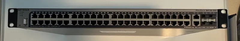 Коммутатор NetGear M4100-50G ProSafe 50 Port Managed Switch Gigabit L2+ Rackmoun